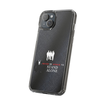 Clear Phone Case – Stand Alone