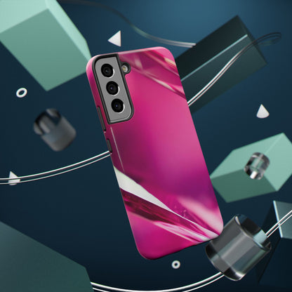 Impact-Resistant Phone Case – Magenta Motion
