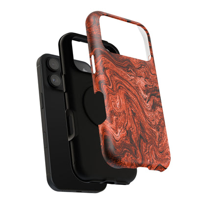 Impact-Resistant Phone Case – Clay in Motion – Compatible with iPhone 11–17 & Samsung Galaxy S22–S26 Series