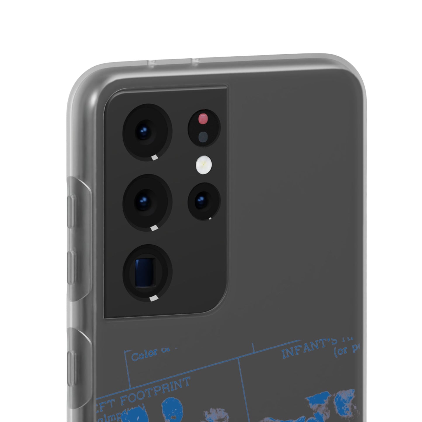 Flexi Case – Mom’s Little Blue Footprints