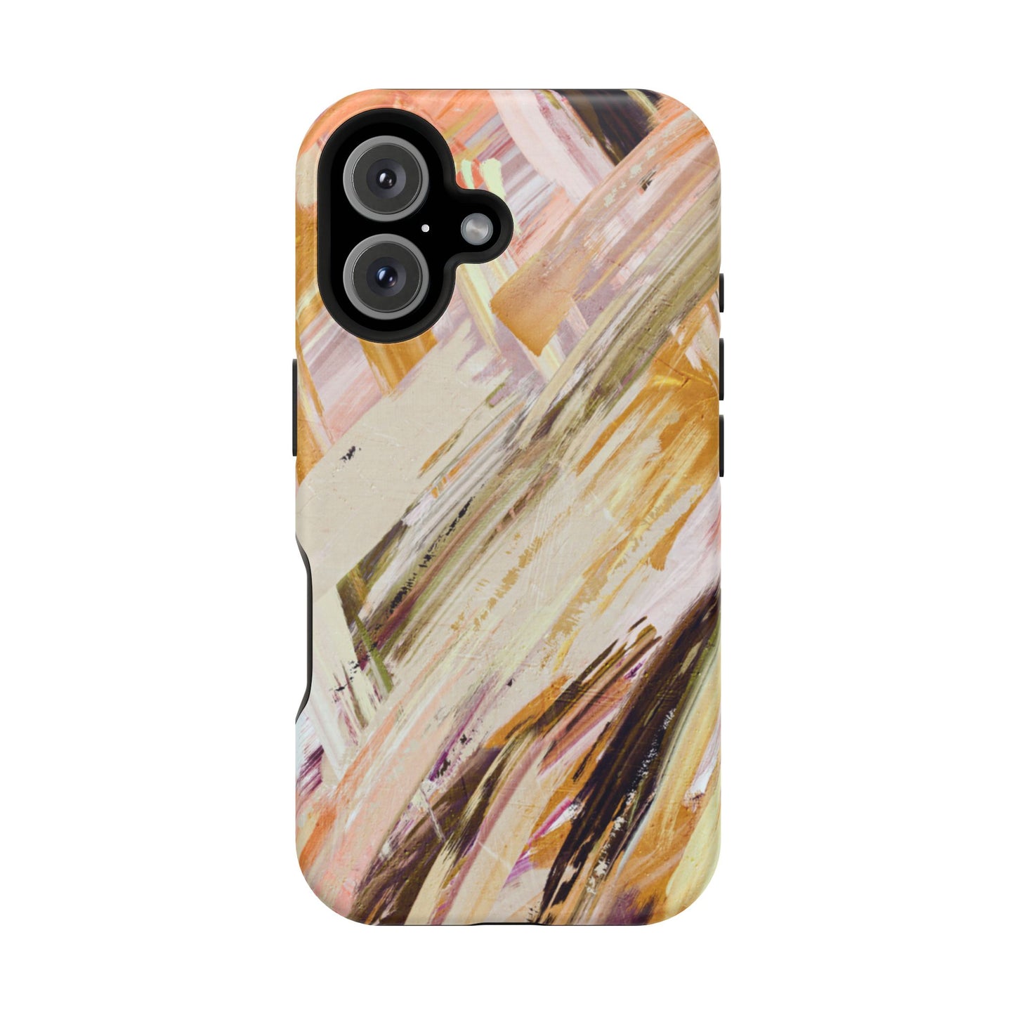 Wireless-Charging Compatible Case – Brush & Bronze