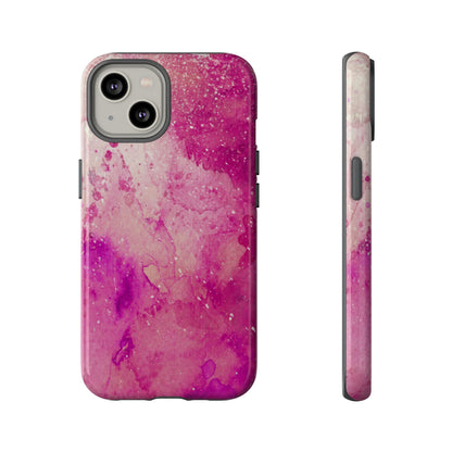 Protective Phone Case – Spilled Wine