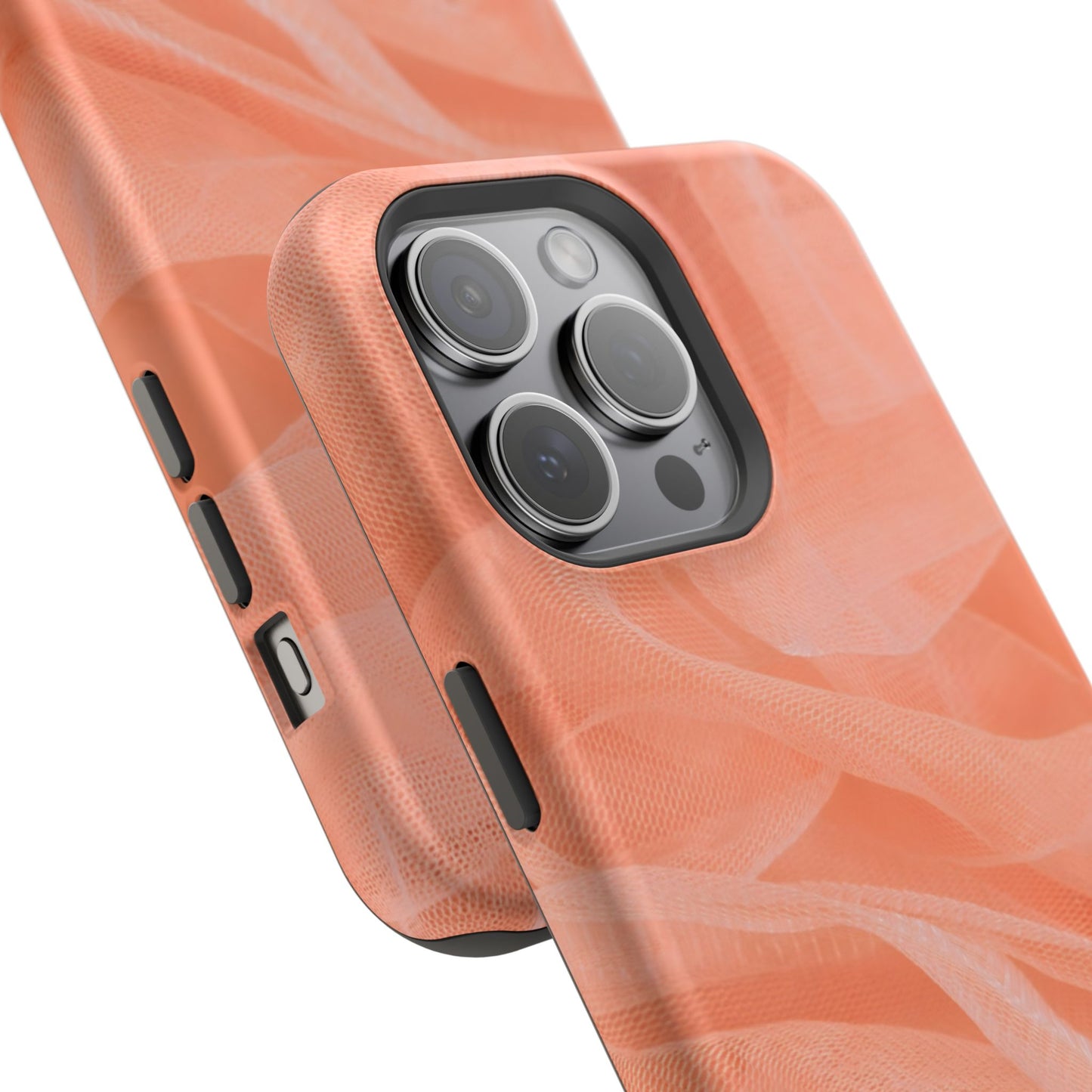 Impact-Resistant Phone Case – Coral Veil