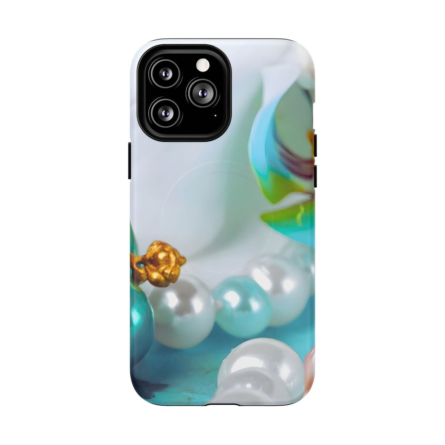 Protective Magnetic Phone Case – Mermaid's Pearl