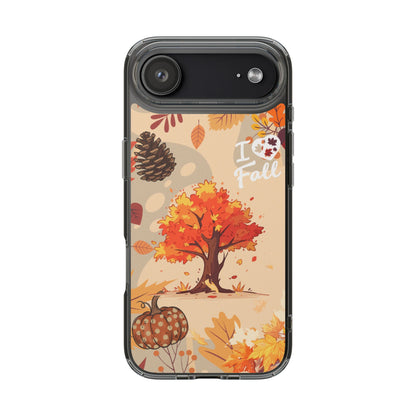 Clear Phone Case – Fall in Love