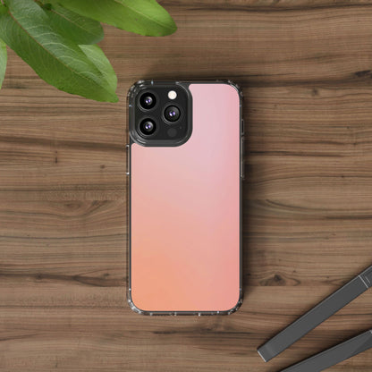 Clear Phone Case – Peachy Calm