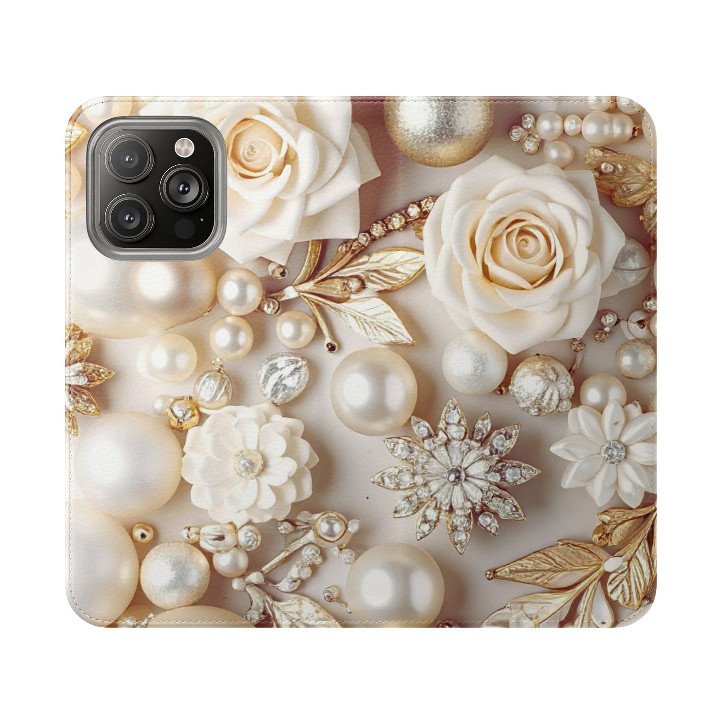 Flip Case – Ivory Opulence