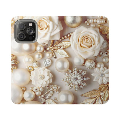 Flip Case – Ivory Opulence