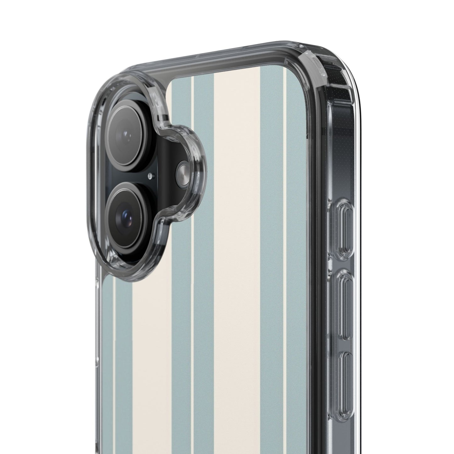Clear Phone Case – Coastal Stripe