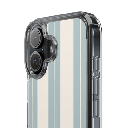 Clear Phone Case – Coastal Stripe