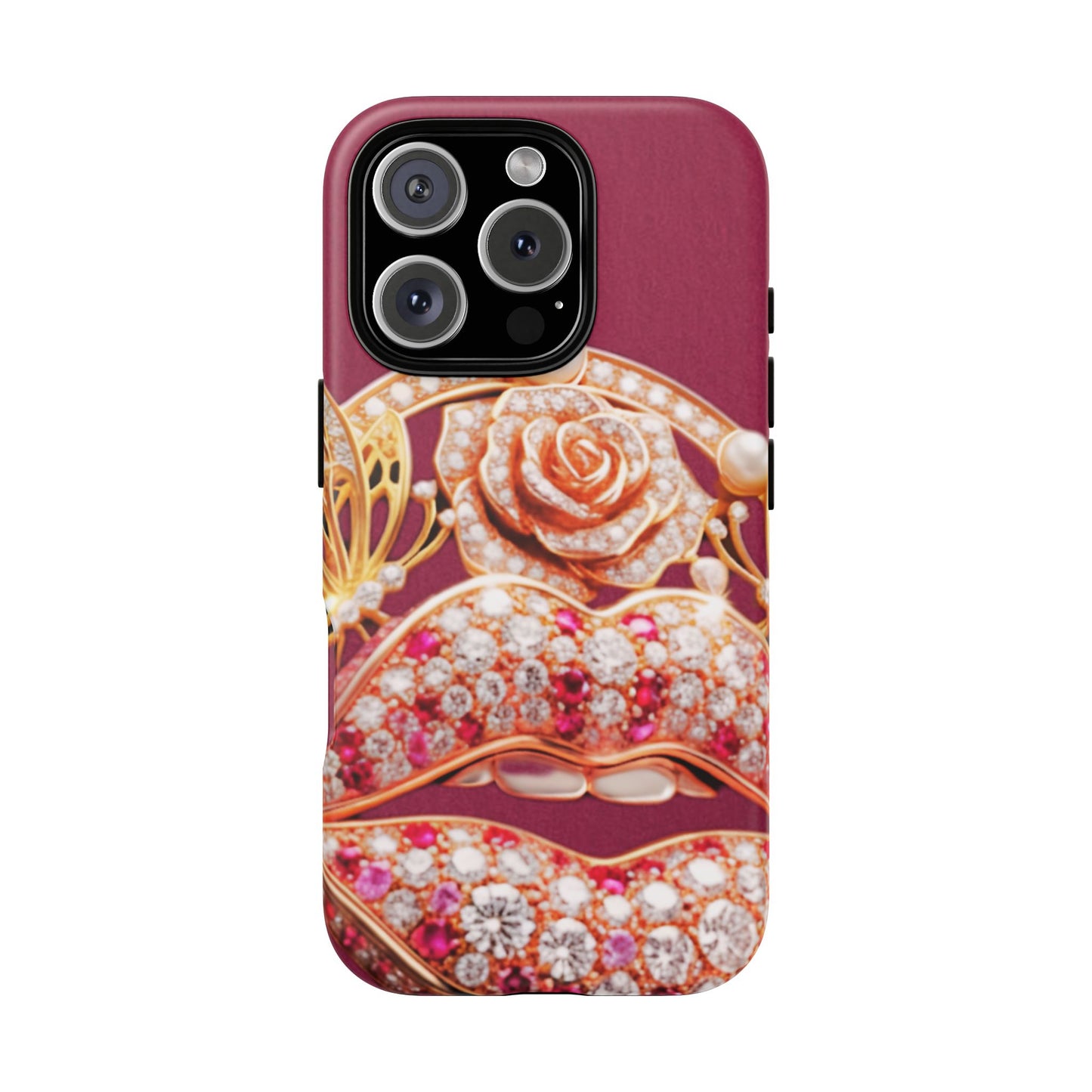 Protective Phone Case – Kiss of Gold