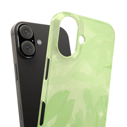 Slim Phone Case – Leaf Echo