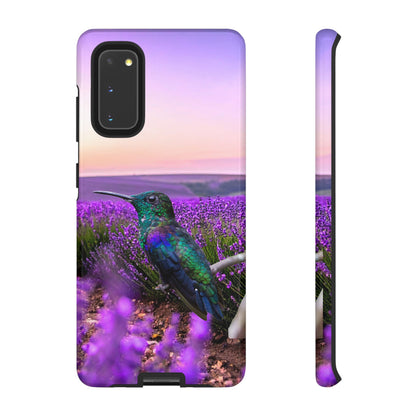 Protective Phone Case – Hummingbird Reverie
