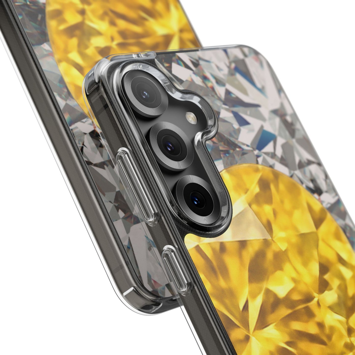Clear Phone Case – Heart of Gold