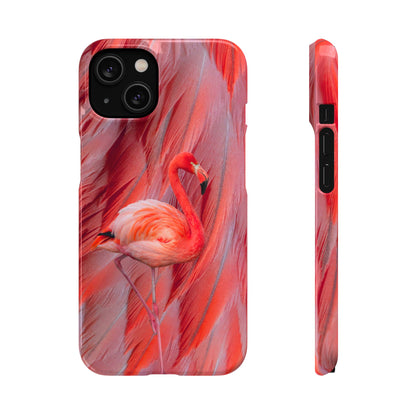 Snap Phone Case – Scarlet Plume