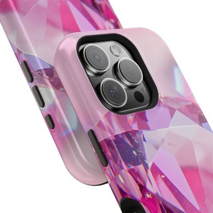 Impact-Resistant Phone Case – Pink Ice