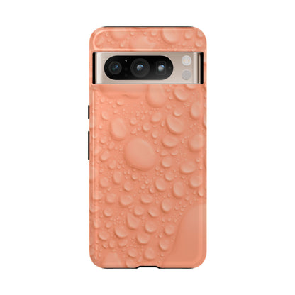 Protective Phone Case – Apricot Rain