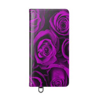 Flip Case – Amethyst Roses