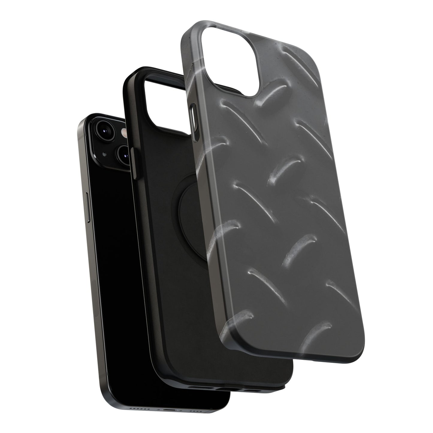 Impact-Resistant Phone Case – Blackout Plate