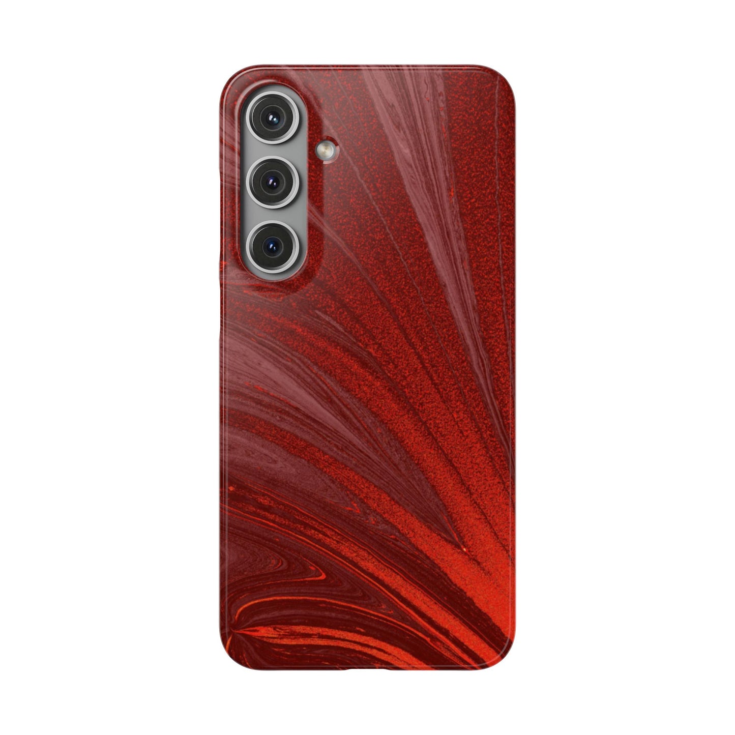Snap Phone Case – Crimson Current