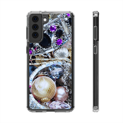 Clear Phone Case – Chrome Jewel