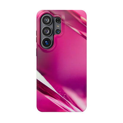 Impact-Resistant Phone Case – Magenta Motion