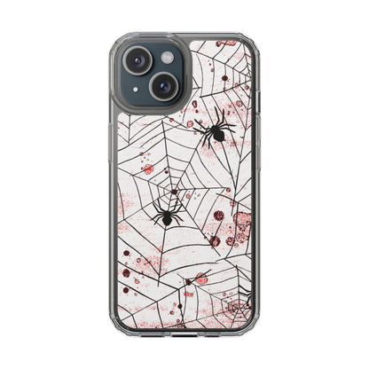 Clear Phone Case – Blood Web