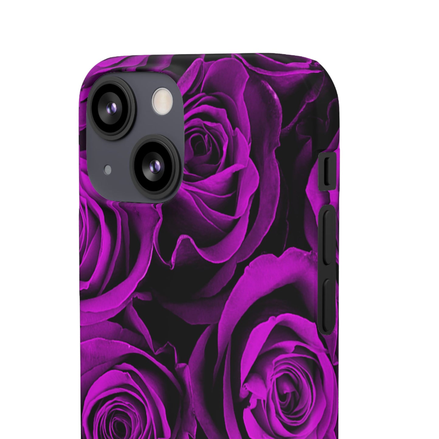 Snap Phone Case – Amethyst Roses
