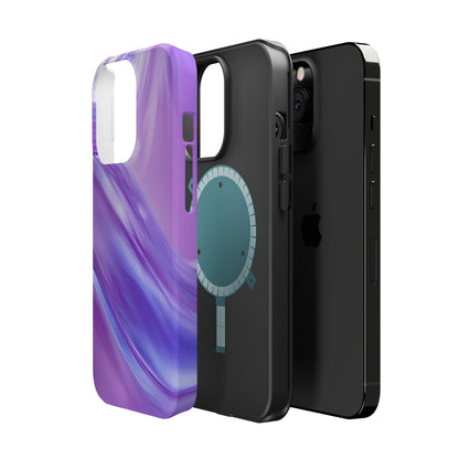 Wireless-Charging Compatible Case – Lavender Wave
