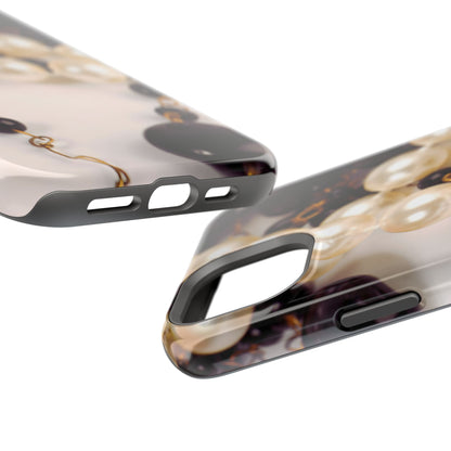 Wireless-Charging Compatible Case – Noir Pearl