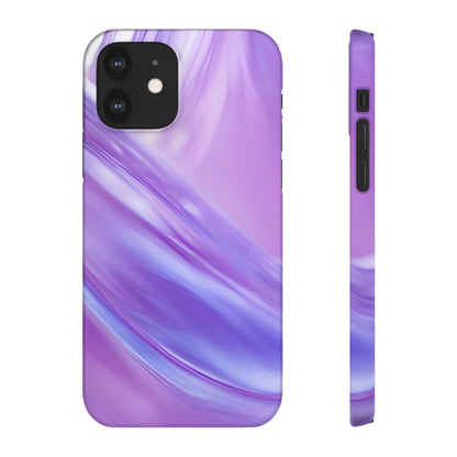 Snap Phone Case – Lavender Wave