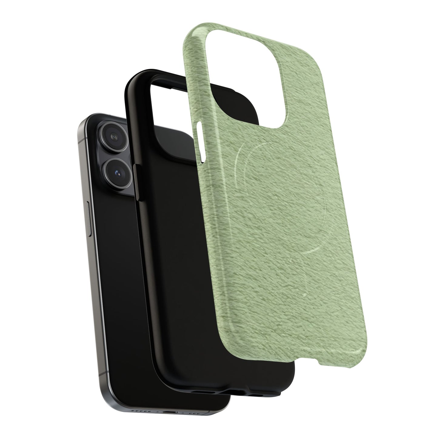 Protective Magnetic Phone Case – Matcha Wash