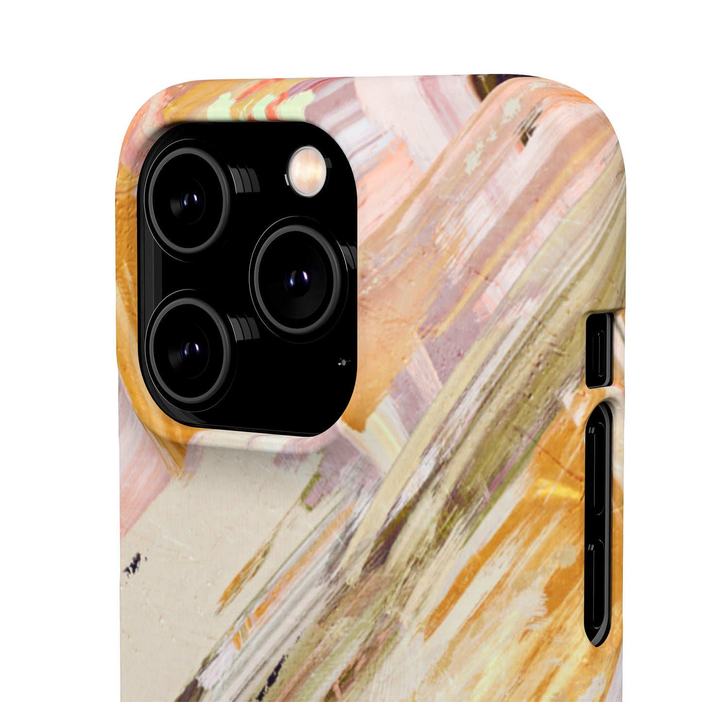 Snap Phone Case – Brush & Bronze