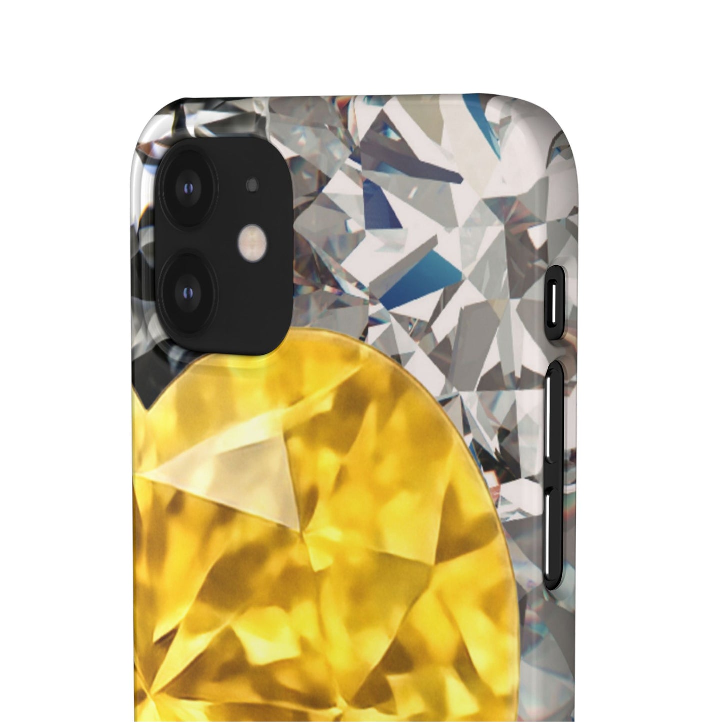 Snap Phone Case – Heart of Gold