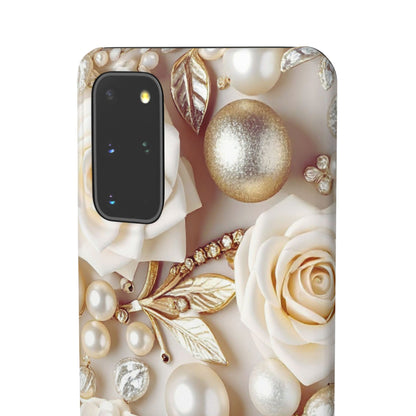 Snap Phone Case – Ivory Opulence