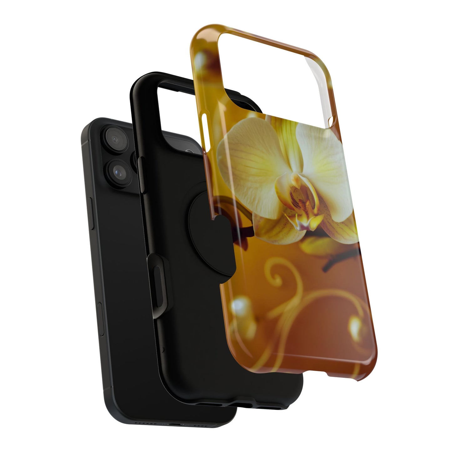Protective Phone Case – Amber Orchid