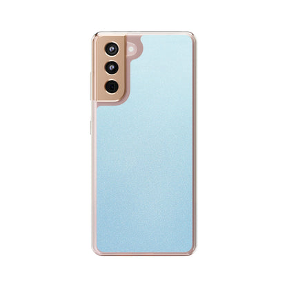 Clear Phone Case – Blue Whisper