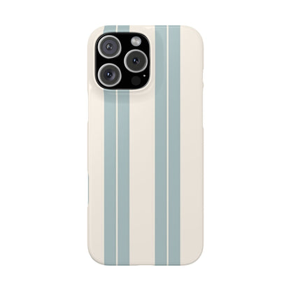 Slim Phone Case – Coastal Stripe