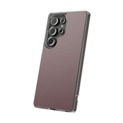 Clear Phone Case – Mulled Wine – Compatible with iPhone 13–17 & Samsung Galaxy S25–S26 Series