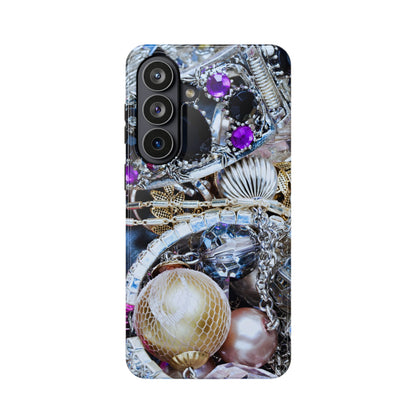 Impact-Resistant Phone Case – Chrome Jewel