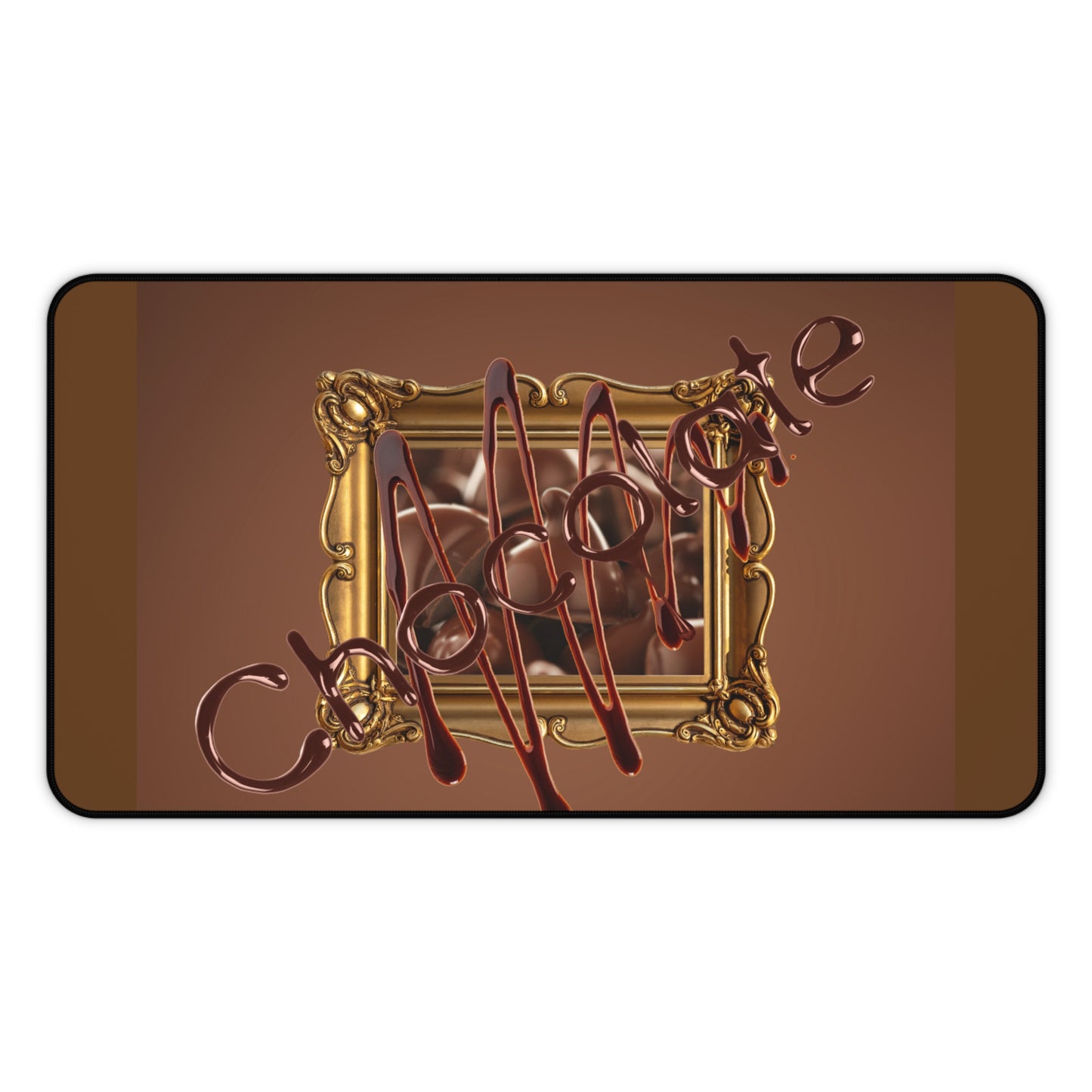 Neoprene Desk Mat – Chocolate Truffle