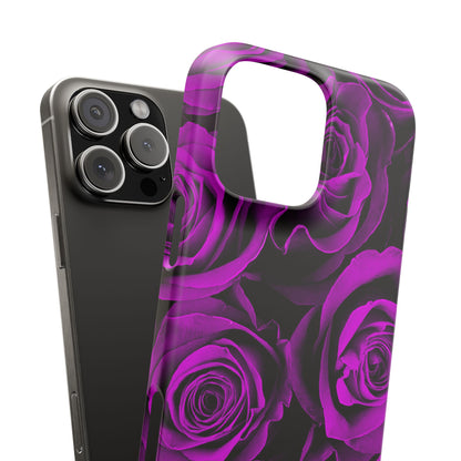 Snap Phone Case – Amethyst Roses