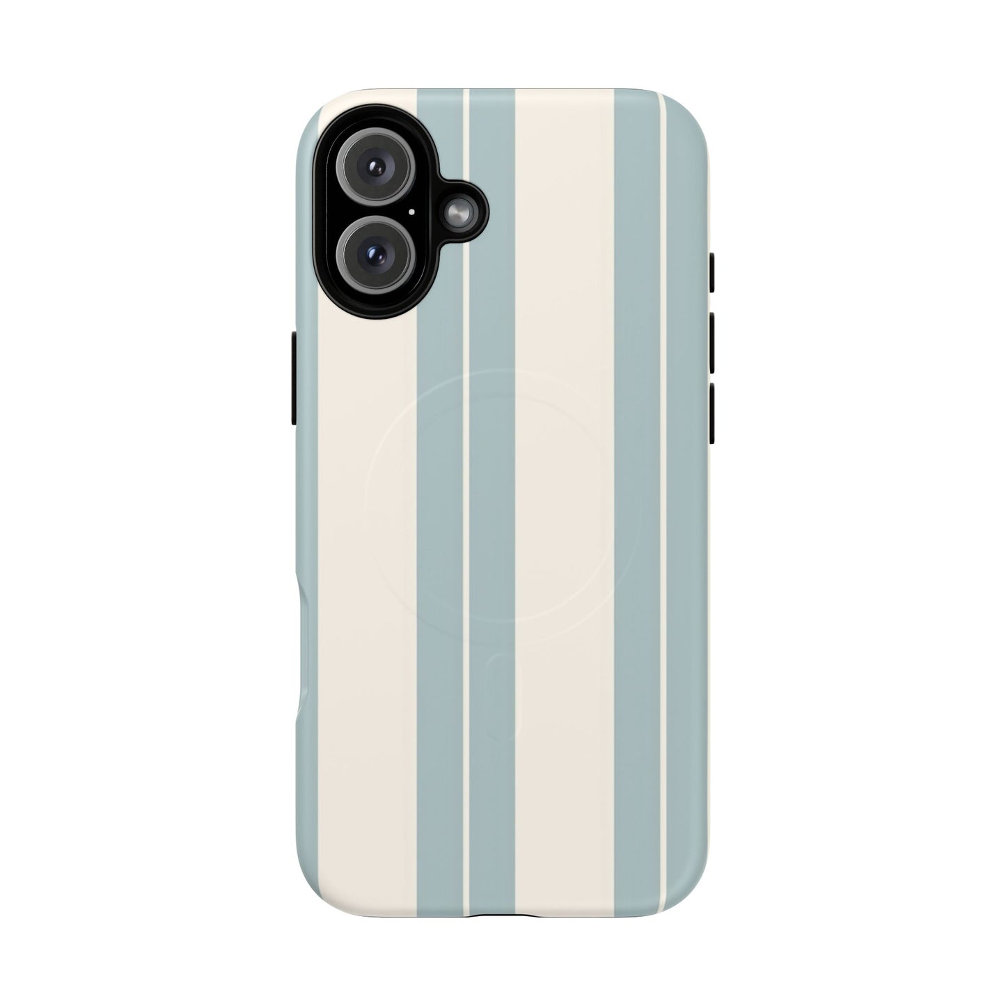 Protective Magnetic Phone Case - Coastal Stripe