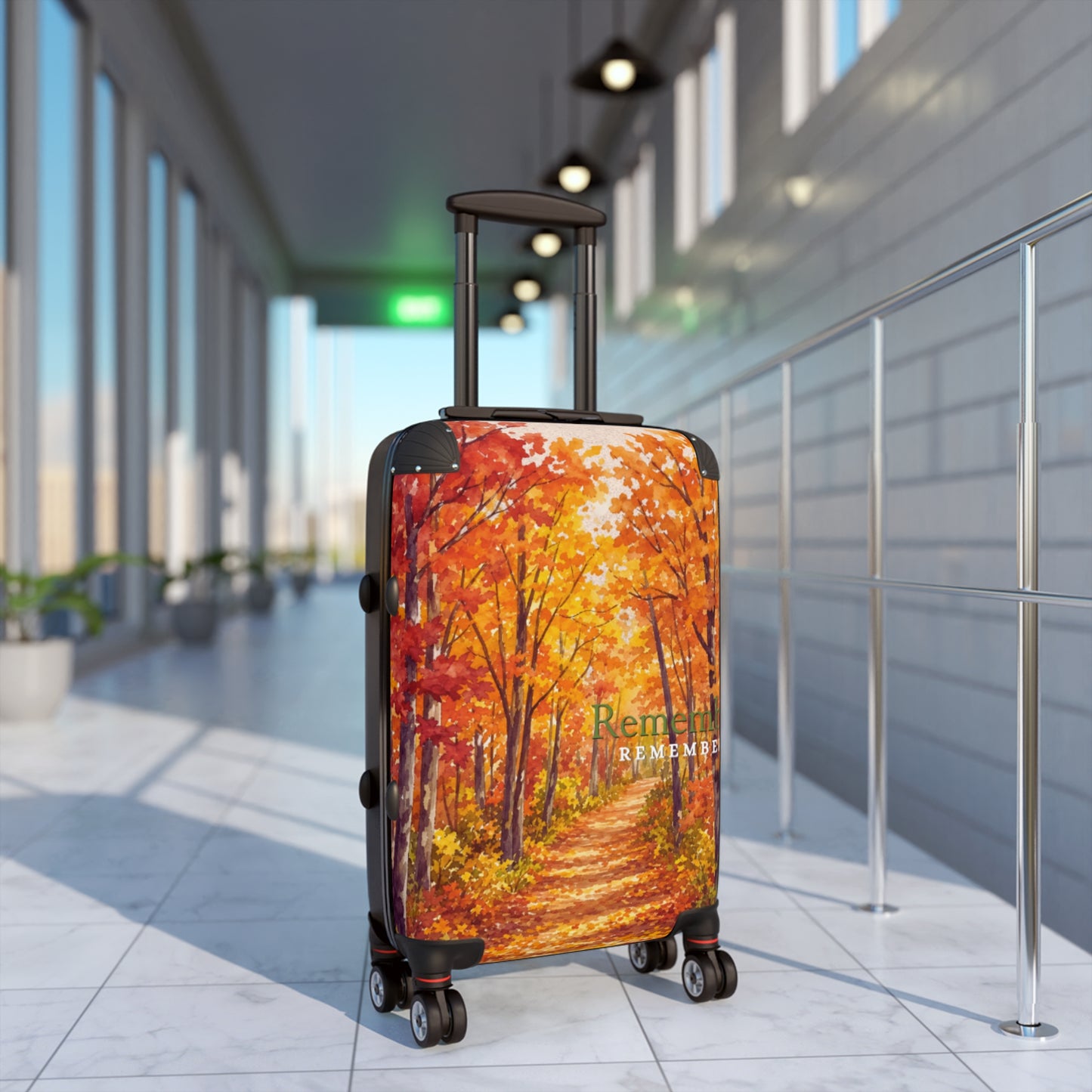 Hard-Shell Suitcase – Autumn Remembered