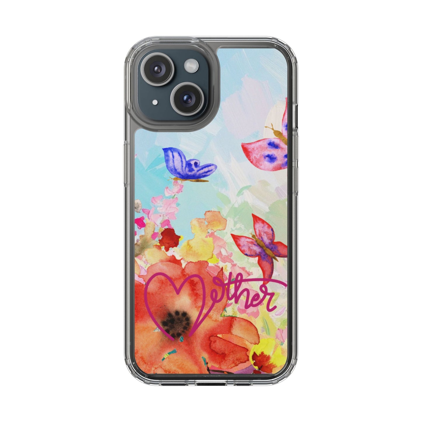 Clear Phone Case – Mother’s Flutter