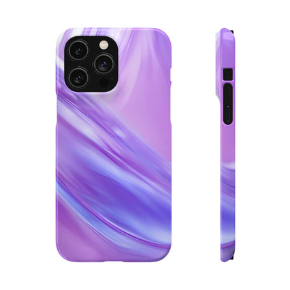 Snap Phone Case – Lavender Wave