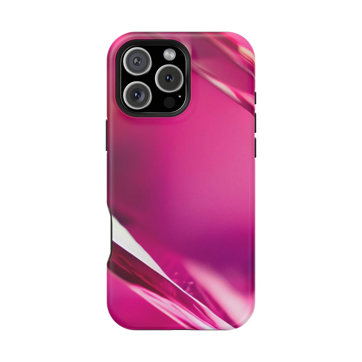Impact-Resistant Phone Case – Magenta Motion