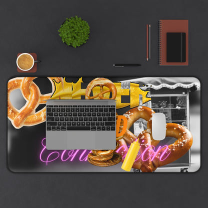 Neoprene Desk Mat – Never a Bad Connection Pretzel Stack