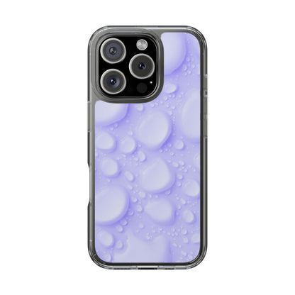 Clear Phone Case – Lilac Dew