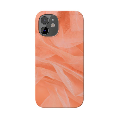 Slim Phone Case – Coral Veil